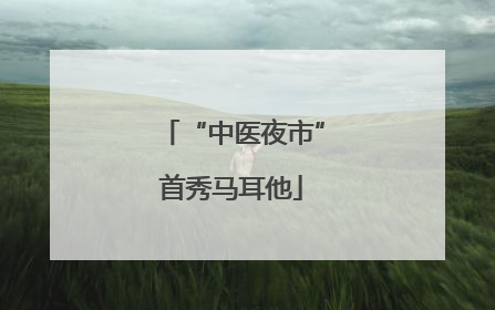 “中医夜市”首秀马耳他
