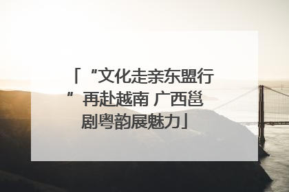“文化走亲东盟行”再赴越南 广西邕剧粤韵展魅力