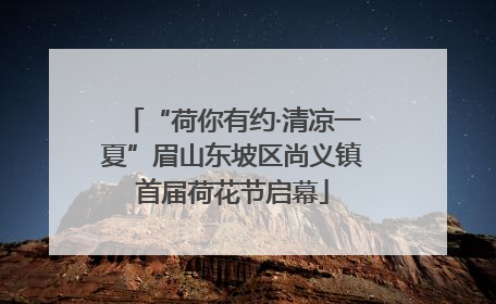 “荷你有约·清凉一夏”眉山东坡区尚义镇首届荷花节启幕