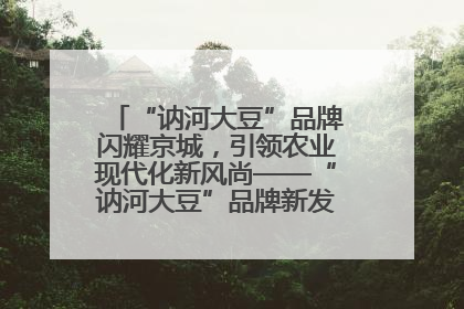 “讷河大豆”品牌闪耀京城，引领农业现代化新风尚——“讷河大豆”品牌新发地推介会圆满落幕