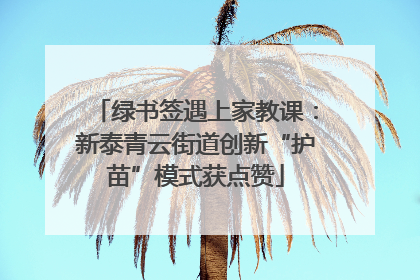 绿书签遇上家教课：新泰青云街道创新“护苗”模式获点赞