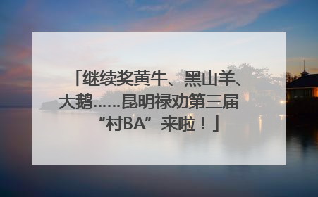 继续奖黄牛、黑山羊、大鹅……昆明禄劝第三届“村BA”来啦！