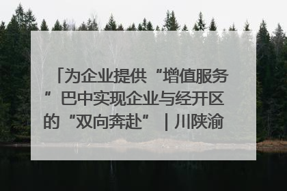 为企业提供“增值服务”巴中实现企业与经开区的“双向奔赴”｜川陕渝网络名人巴中行