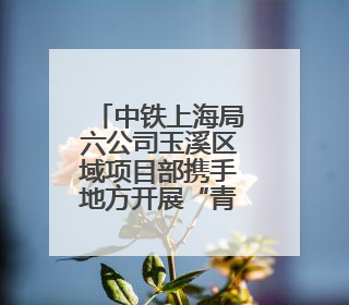 中铁上海局六公司玉溪区域项目部携手地方开展“青年志愿行 爱心助高考”活动
