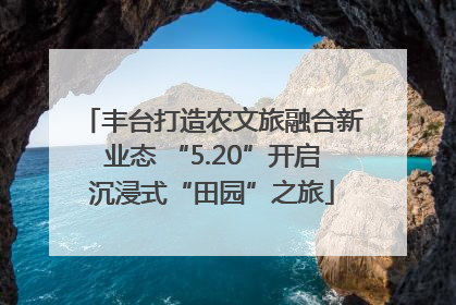丰台打造农文旅融合新业态 “5.20”开启沉浸式“田园”之旅
