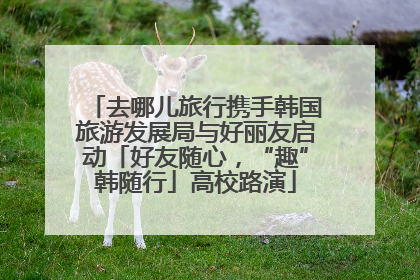 去哪儿旅行携手韩国旅游发展局与好丽友启动「好友随心，“趣”韩随行」高校路演