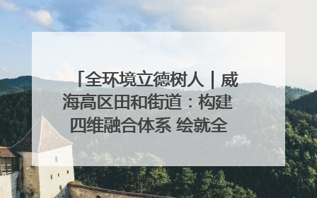 全环境立德树人｜威海高区田和街道：构建四维融合体系 绘就全环境立德树人新画卷