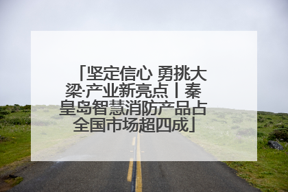 坚定信心 勇挑大梁·产业新亮点丨秦皇岛智慧消防产品占全国市场超四成