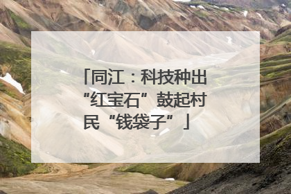 同江：科技种出“红宝石”鼓起村民“钱袋子”