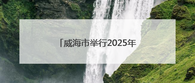 威海市举行2025年网络募捐工作动员会议