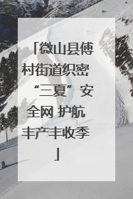 微山县傅村街道织密“三夏”安全网 护航丰产丰收季