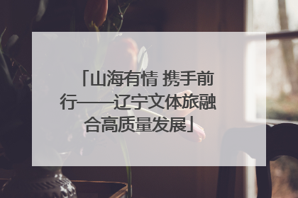山海有情 携手前行——辽宁文体旅融合高质量发展