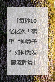 每秒10亿亿次！鹤壁“神算子”如何为发展添胜算