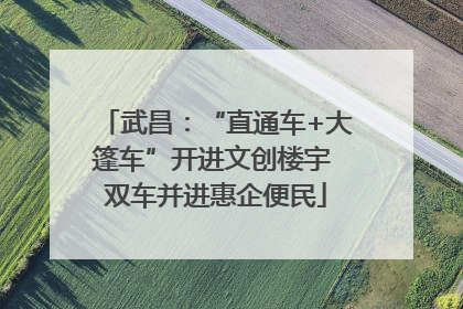 武昌：“直通车+大篷车”开进文创楼宇 双车并进惠企便民