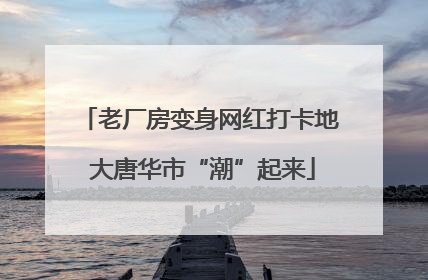 老厂房变身网红打卡地 大唐华市“潮”起来
