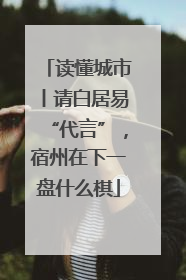读懂城市丨请白居易“代言”，宿州在下一盘什么棋