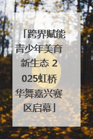 跨界赋能青少年美育新生态 2025虹桥华舞嘉兴赛区启幕