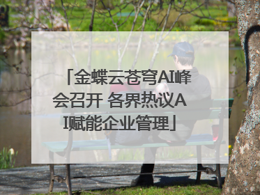 金蝶云苍穹AI峰会召开 各界热议AI赋能企业管理
