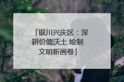 银川兴庆区：深耕价值沃土 绘制文明新画卷