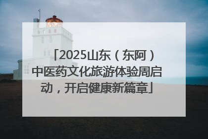 2025山东（东阿）中医药文化旅游体验周启动，开启健康新篇章